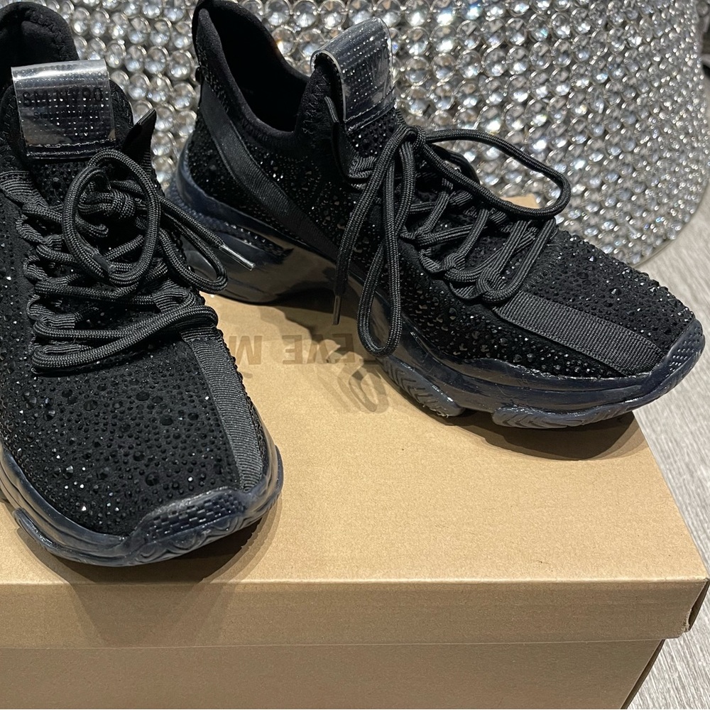 Steve Madden Maxima Black Size 9